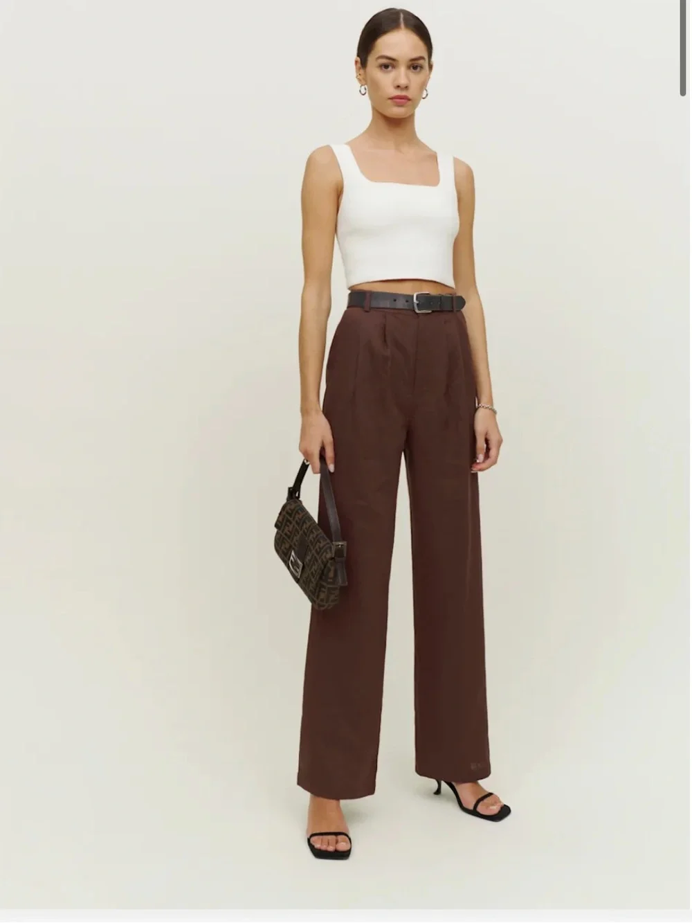 Reformation vesta linen pant